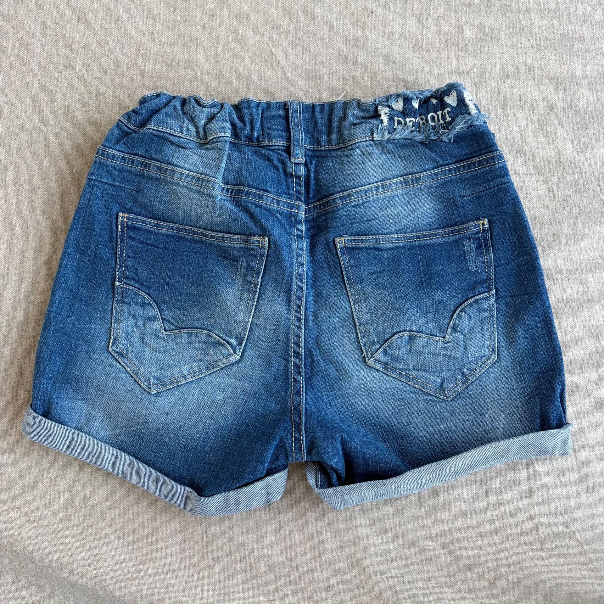 Denimshorts — bilde 4 av 4