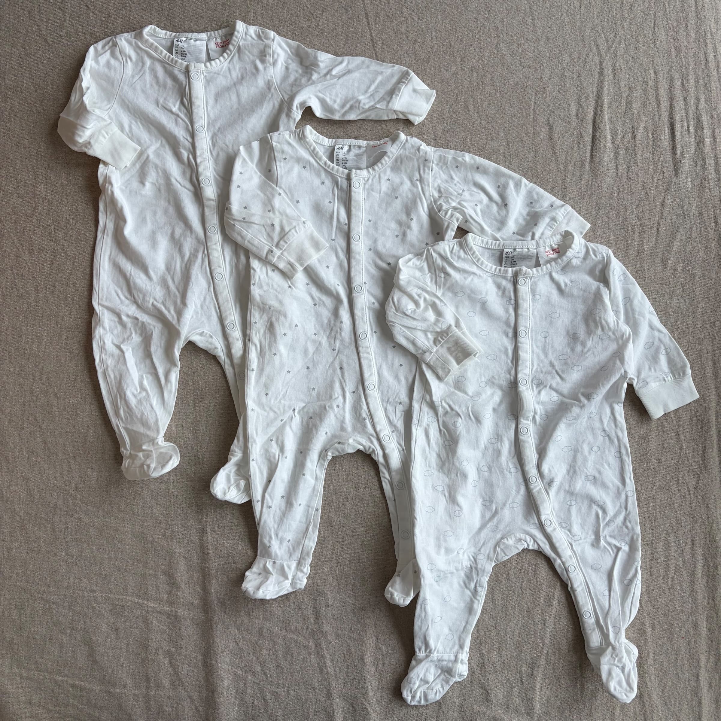 3pk. nattpysjer med fot