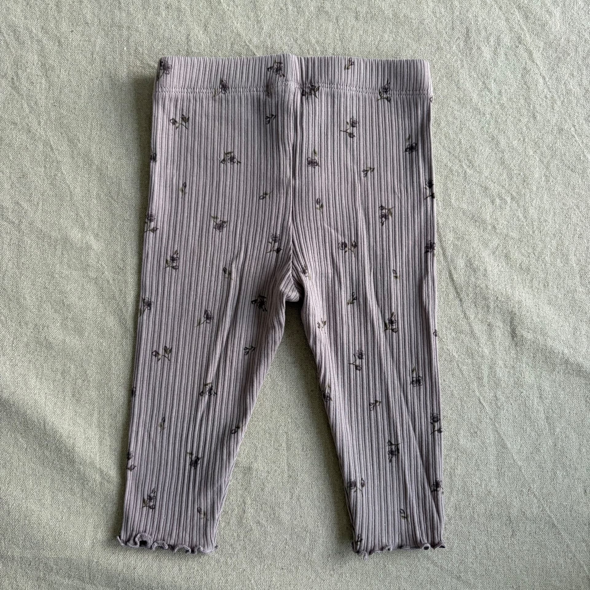 Ribbestrikket tights — bilde 4 av 4