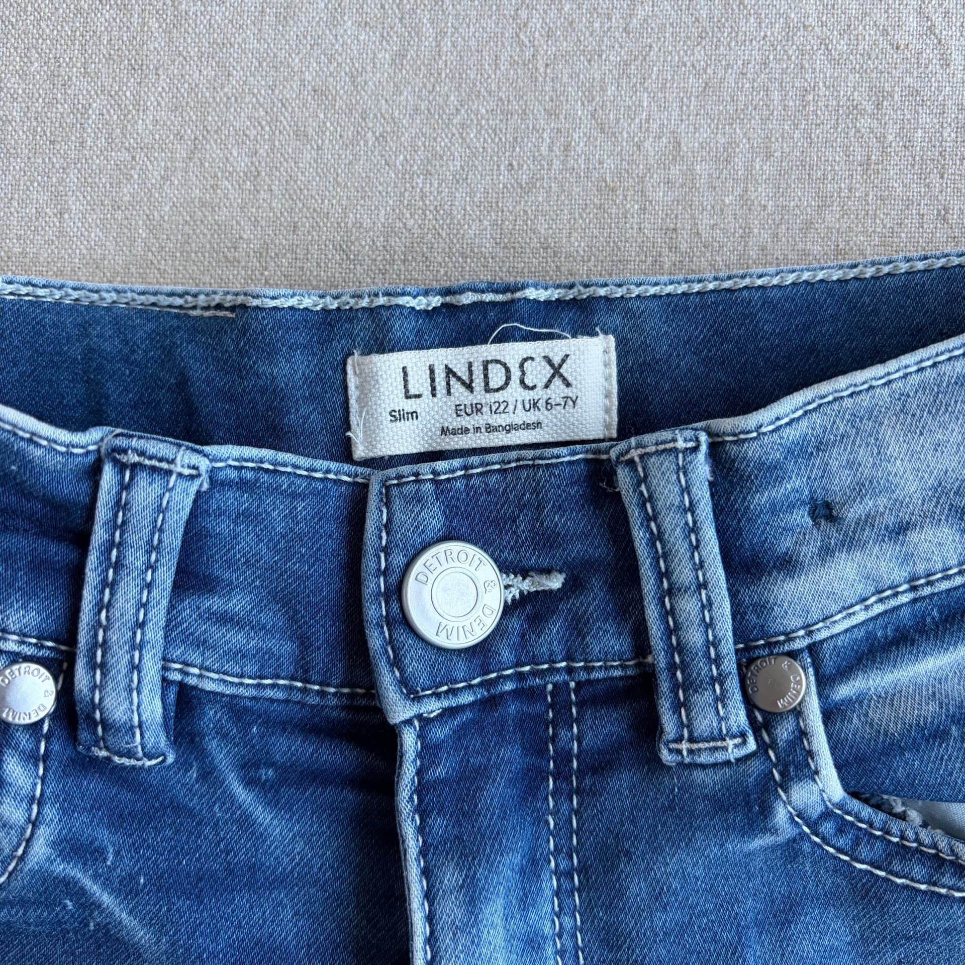 Denimshorts — bilde 3 av 4