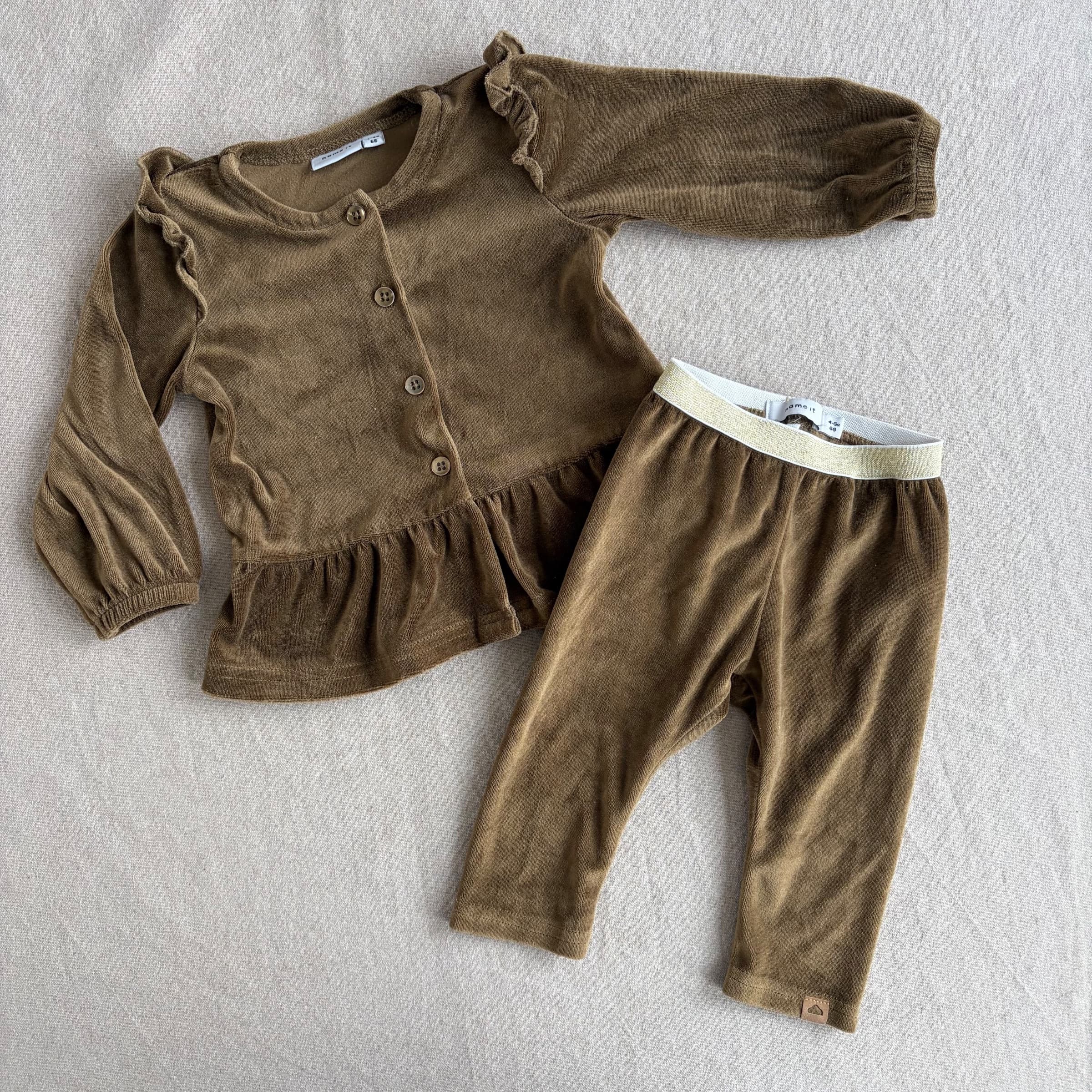 Cardigan og bukse sett — bilde 1 av 5