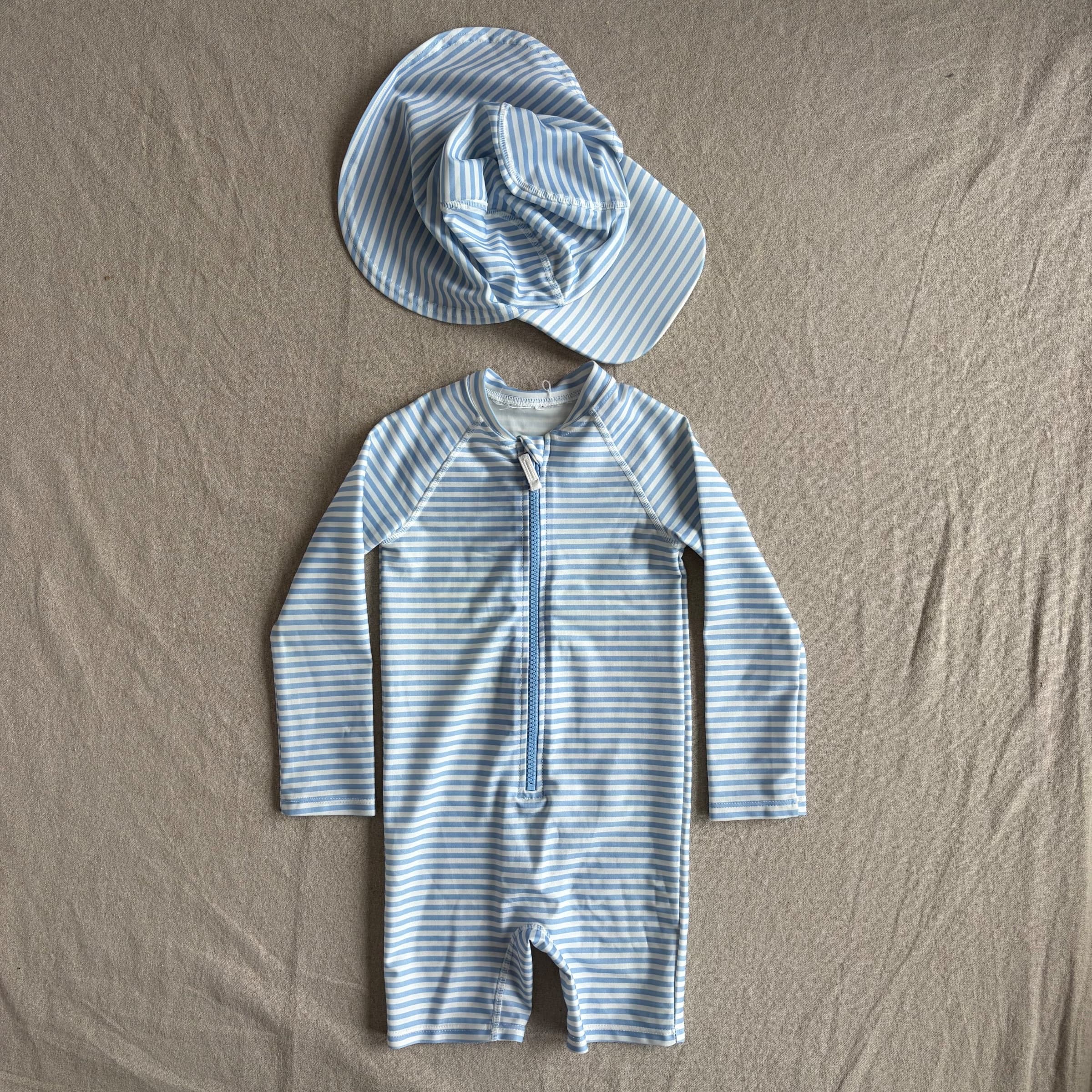 Todelt UV-sett med solhatt