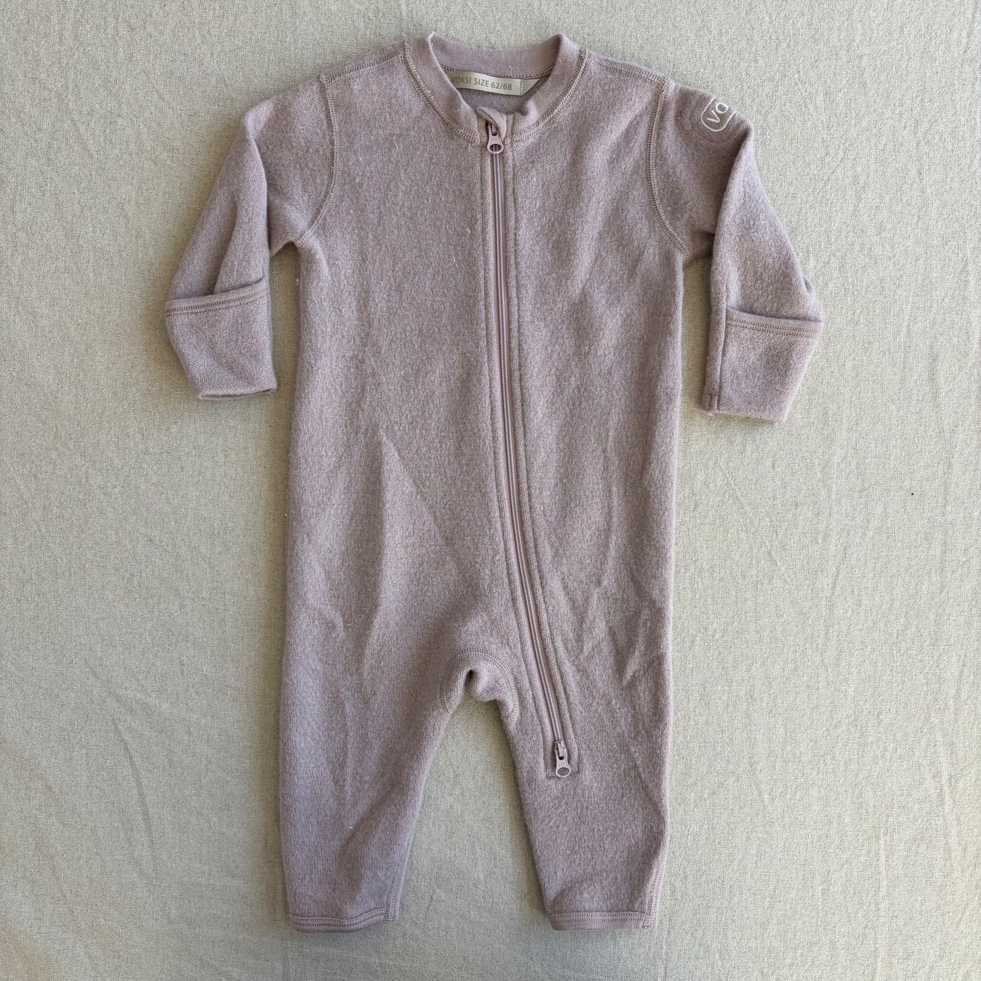 Ulldress med glidelås