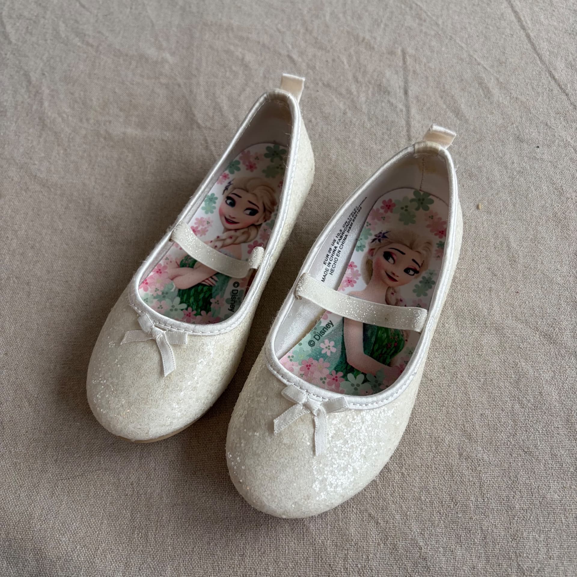 Ballerinasko med Elsa-motiv — bilde 1 av 6