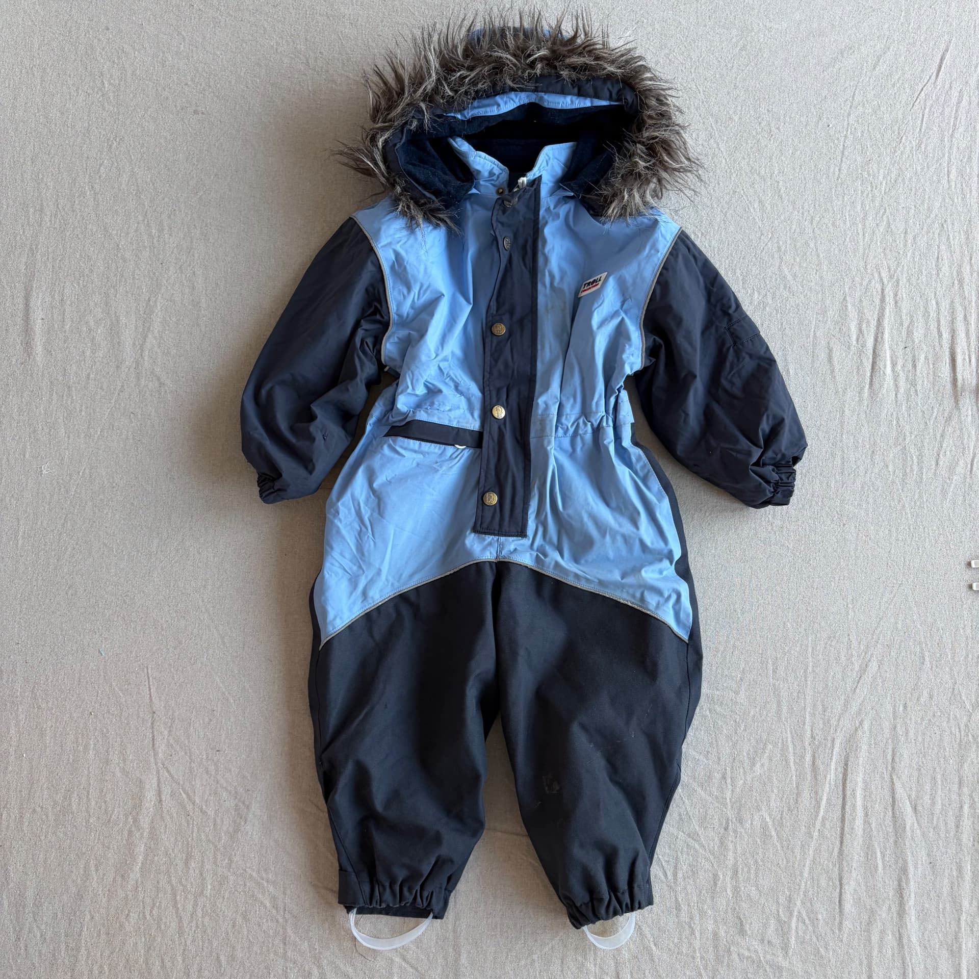 Parkdress/vinterdress med avtakbar ulldress — bilde 1 av 5