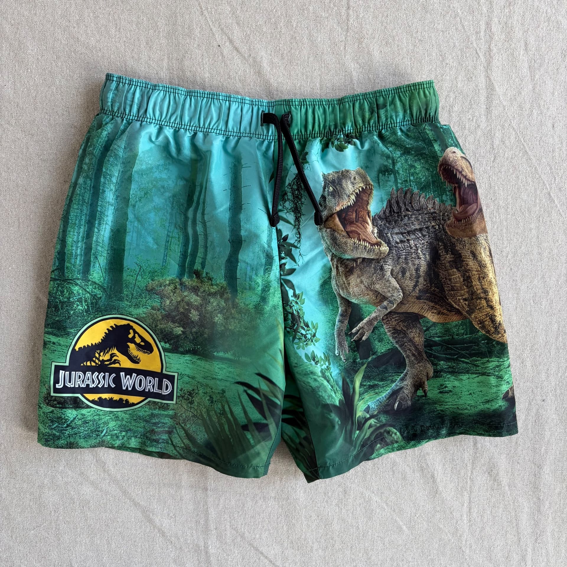 Badeshorts med dinosaurmotiv — bilde 1 av 5