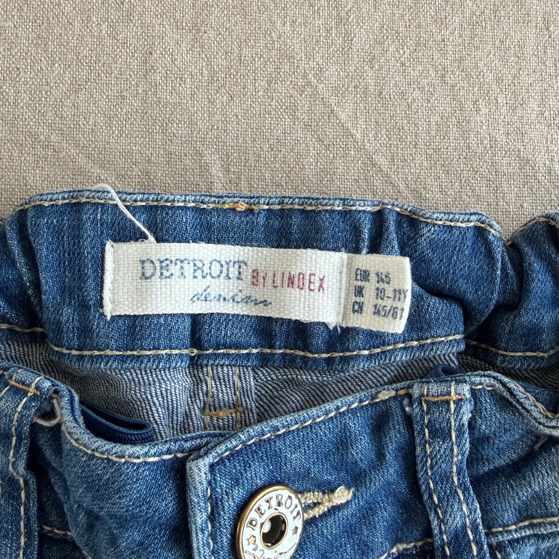 Denimshorts — bilde 3 av 4