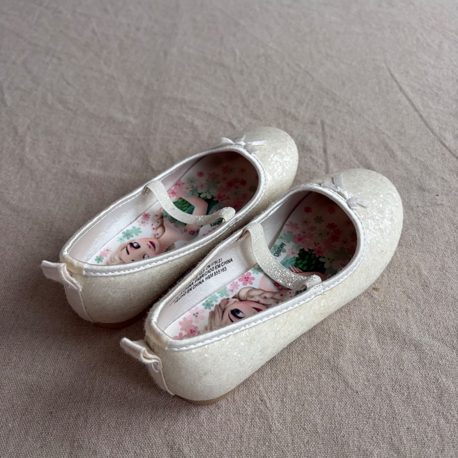 Ballerinasko med Elsa-motiv — bilde 5 av 6