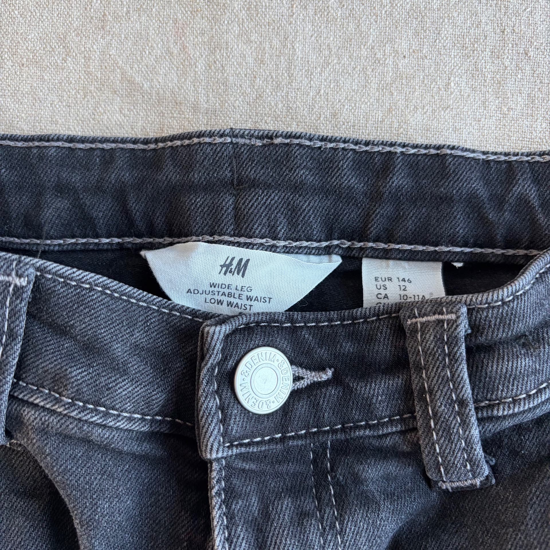 Wide leg bukser — bilde 3 av 4