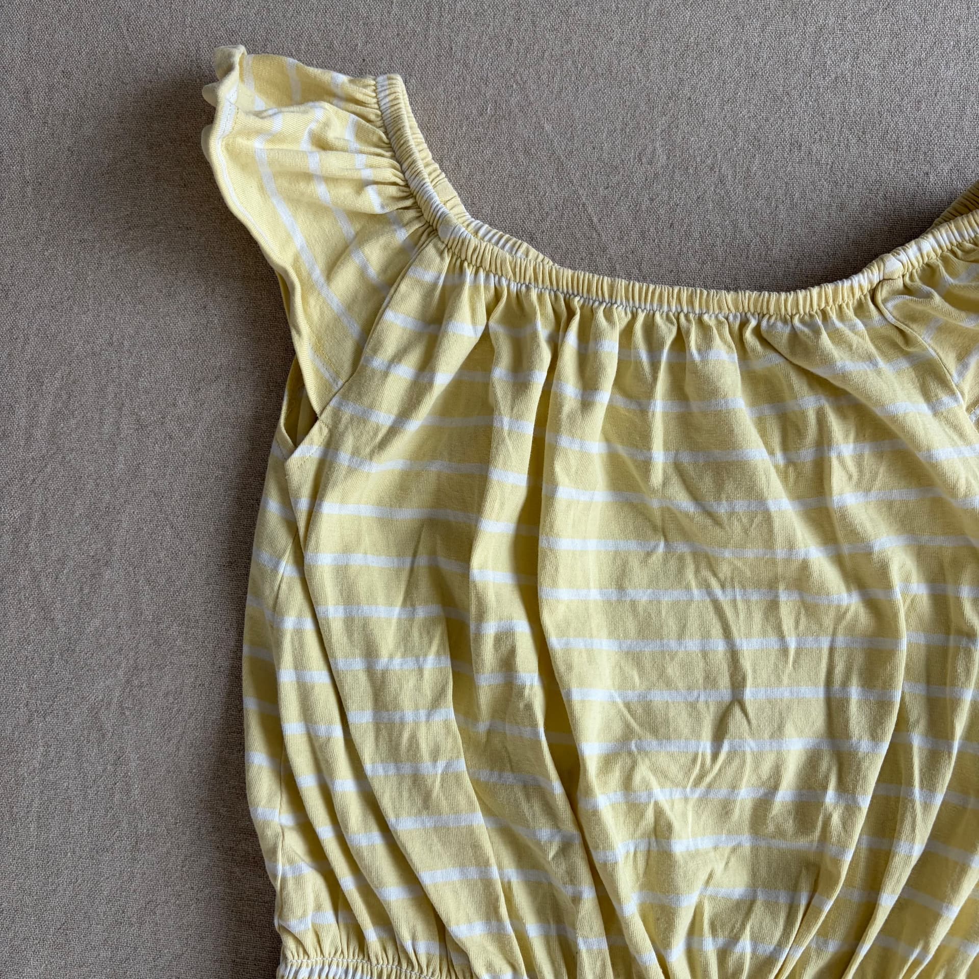 Stripete jumpsuit — bilde 2 av 4