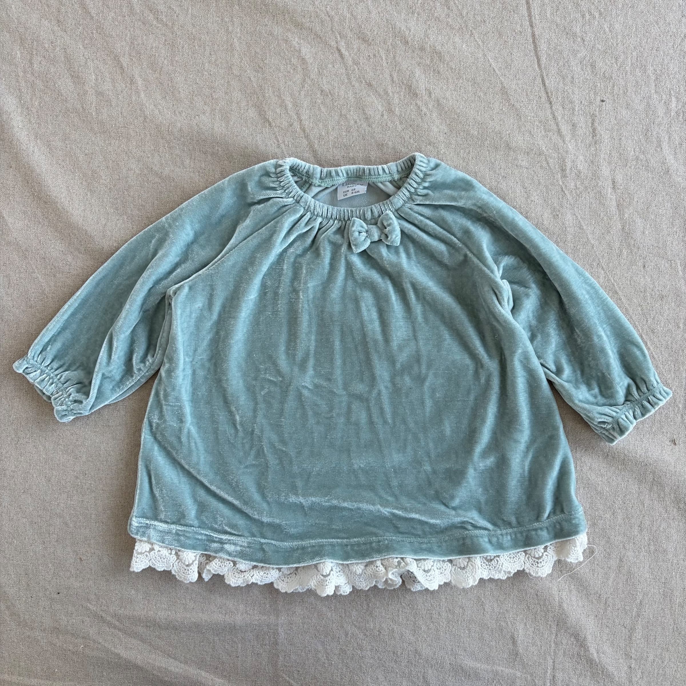 Kjole i velour