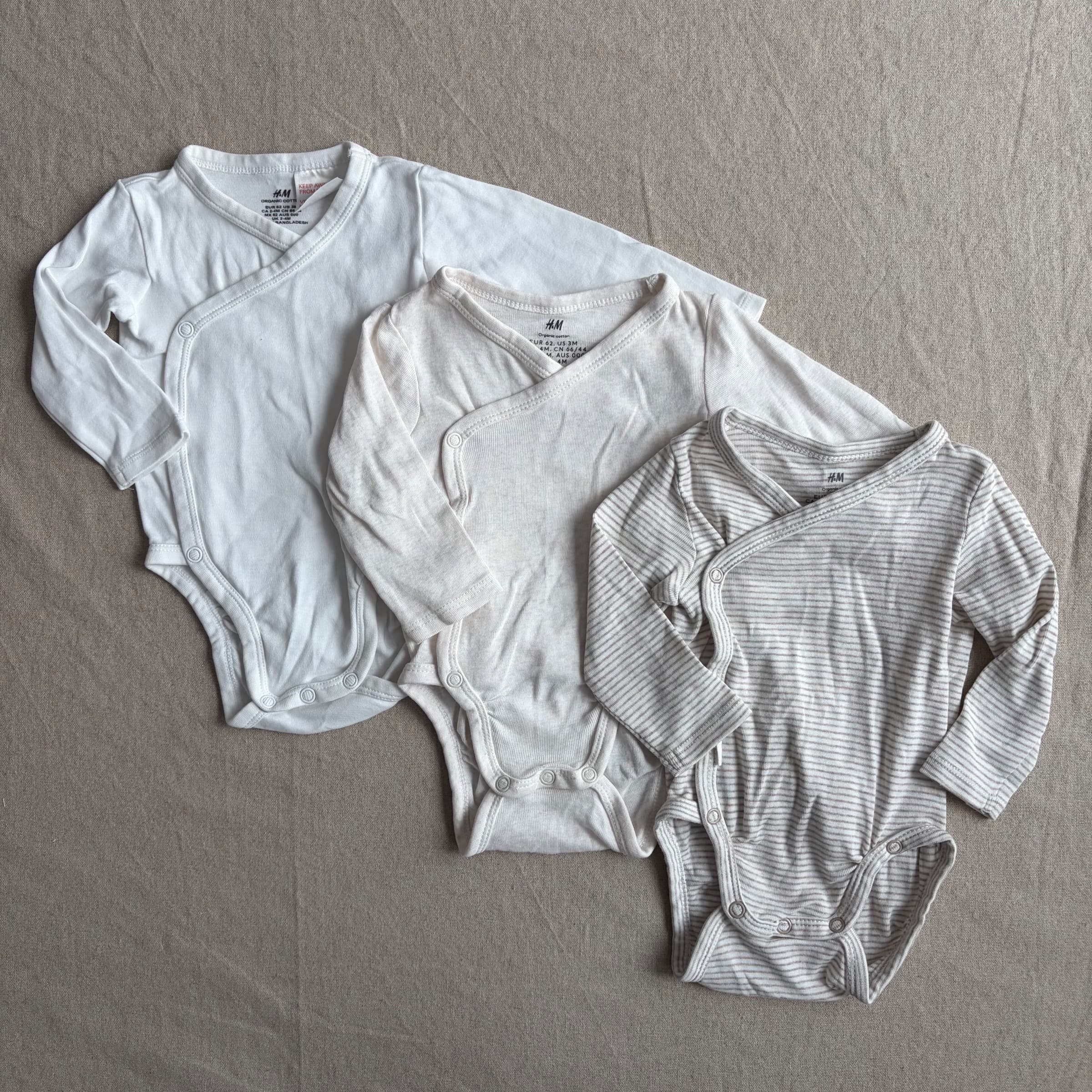 3-pack omslagsbodyer