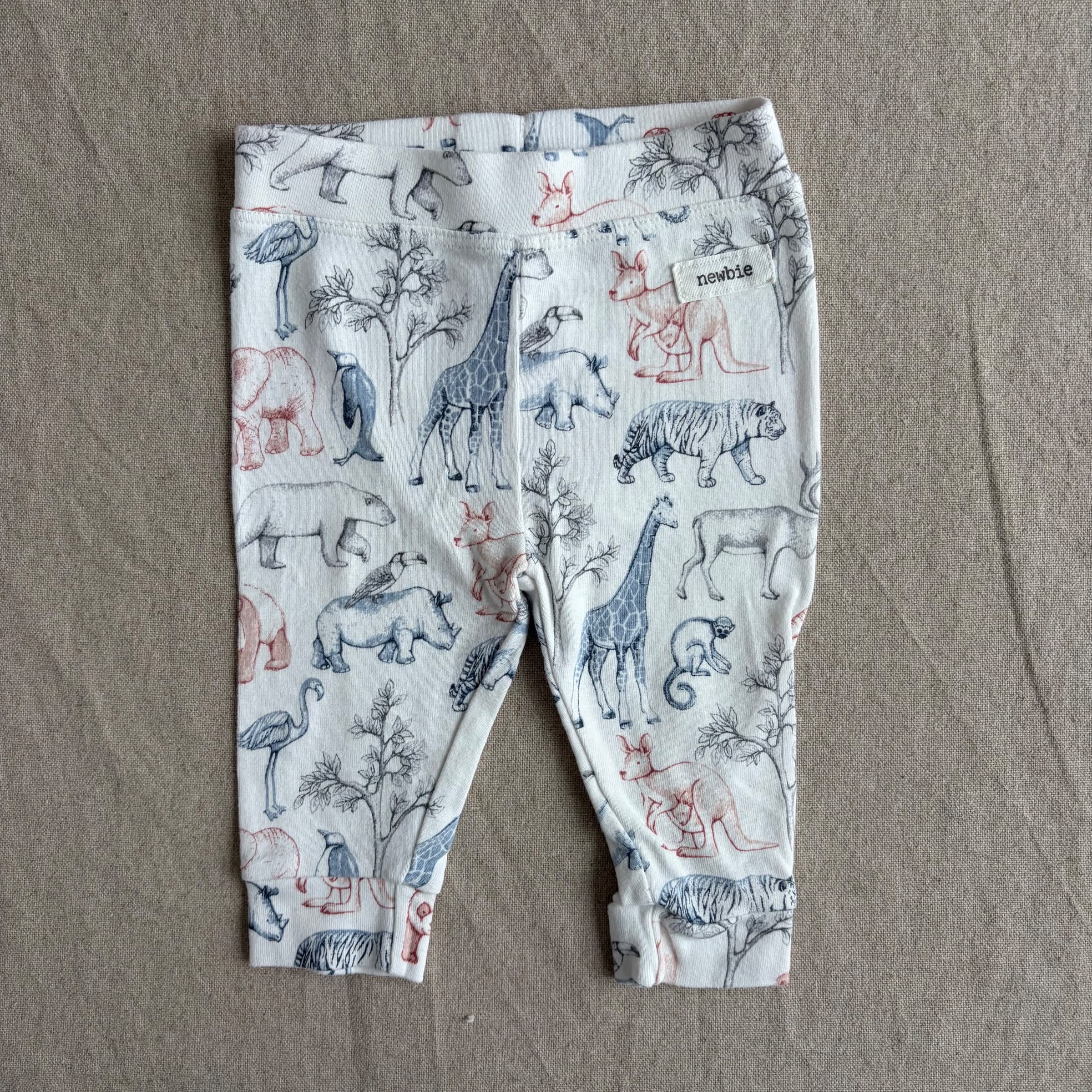 Tights med dyremønster