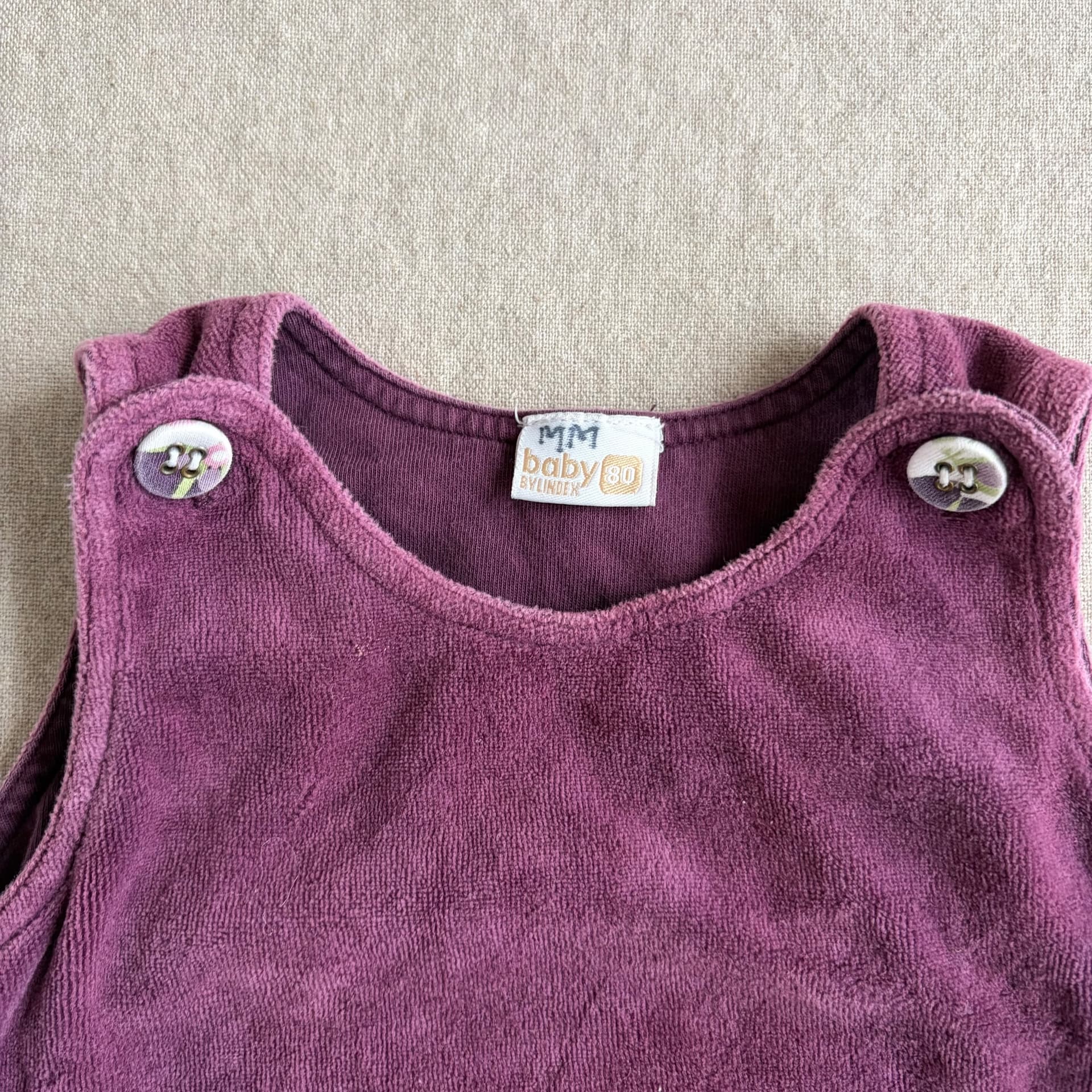Selekjole i velour — bilde 2 av 4