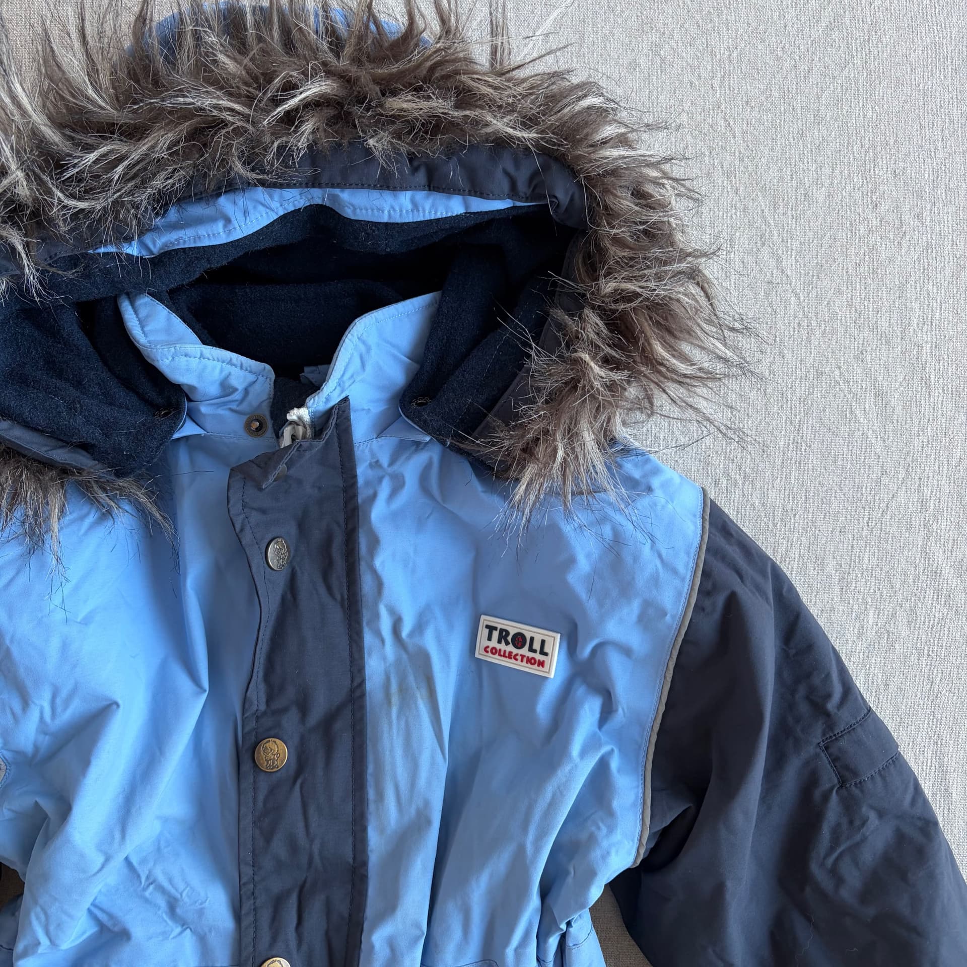 Parkdress/vinterdress med avtakbar ulldress — bilde 2 av 5